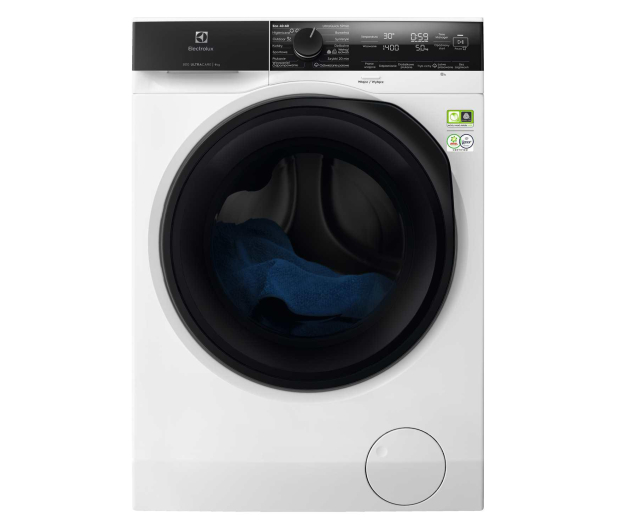 Pralka Electrolux EW8F4697P UltraCare 800 9kg 1600obr SensiCare+ TimeManager UltraCare SteamCare - 1272623 - zdjęcie